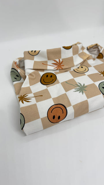 Be Happy Checkered  - NEW - RE LAUNCH 2025